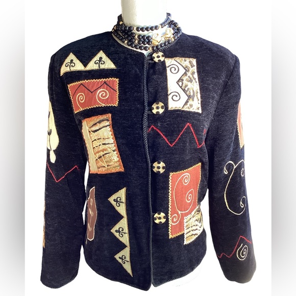 Vintage Multi Patch Jacket. B30 - Picture 12 of 12
